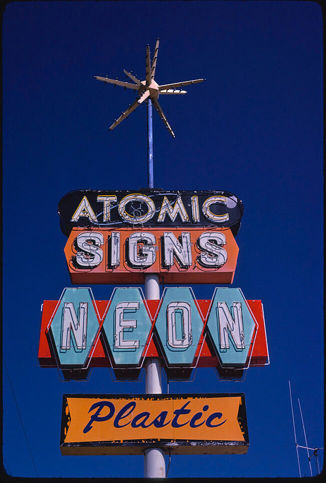 Neon sign